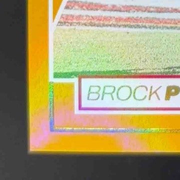 2024 Panini Zenith Brock Purdy Gold Red Zone 10/10 #87 - Sports Cards