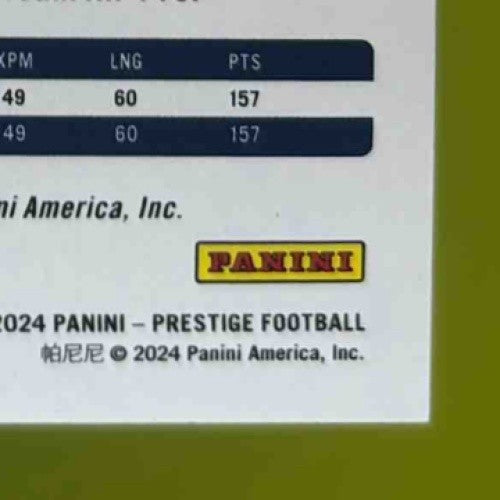 2024 Prestige Brandon Aubrey Xtra Points Signatures Premium Pink 7/25 #81 Auto - Sports Cards