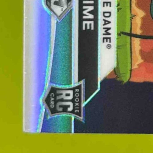 2024 Prizm Collegiate Draft Picks Audric Estime On Campus RC Notre Dame Irish - Sports Cards