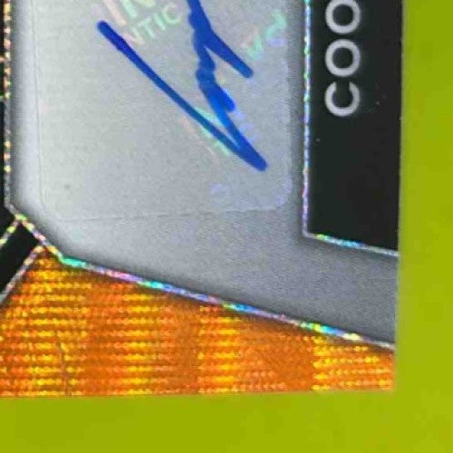 2024 Prizm Collegiate Draft Picks Cooper DeJean Signing Day Auto Orange Wave /25 - Sports Cards