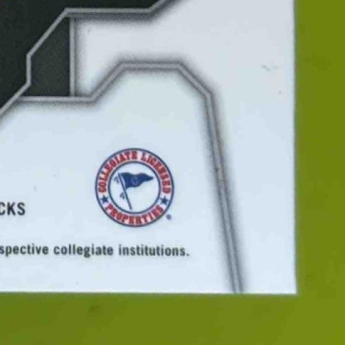 2024 Prizm Collegiate Draft Picks Cooper DeJean Signing Day Auto Orange Wave /25 - Sports Cards