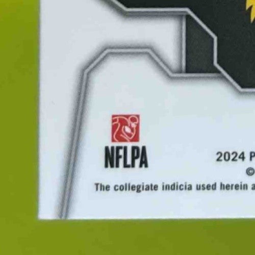 2024 Prizm Collegiate Draft Picks Cooper DeJean Signing Day Auto Orange Wave /25 - Sports Cards