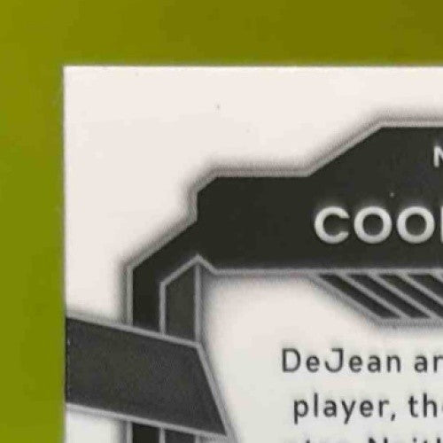 2024 Prizm Collegiate Draft Picks Cooper DeJean Signing Day Auto Orange Wave /25 - Sports Cards