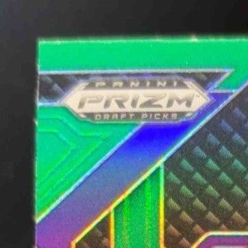 2024 Prizm Collegiate Draft Picks Jayden Daniels New Recruits Green Rookie Card - Sports Cards
