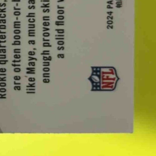 2024 Rookies & Stars Drake Maye Airborne Red Plaid A-DME RC New England Patriots - Sports Cards