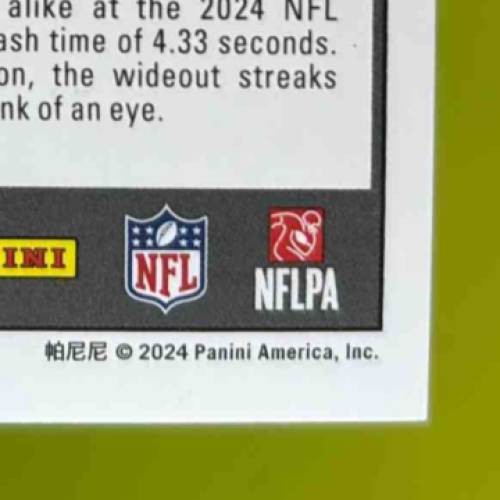 2024 Score Brian Thomas Jr. Signatures End Zone 5/6 Auto RC Jacksonville Jaguars - Sports Cards