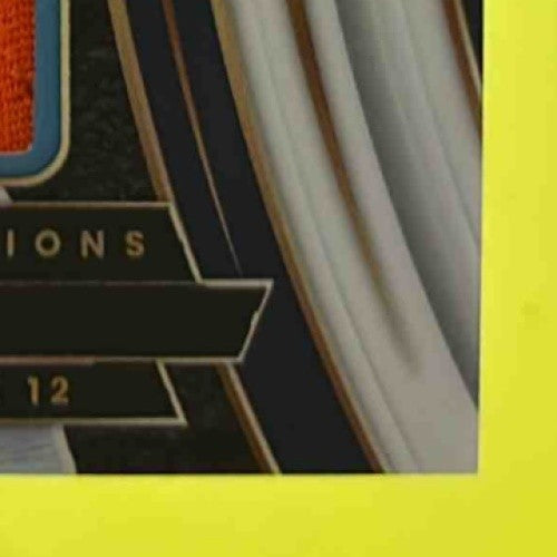 2024 Select Bo Nix Draft Selections Memorabilia White Prizm 44/75 Denver Broncos - Sports Cards