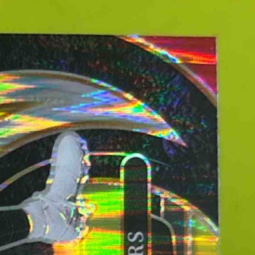 2024 Select Brock Bowers Premier Red and Yellow Prizm Shock #118 RC Las Vegas Sports Cards