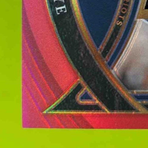 2024 Select Drake Maye Rookie Swatches Red Prizm RC New England Patriots - Sports Cards