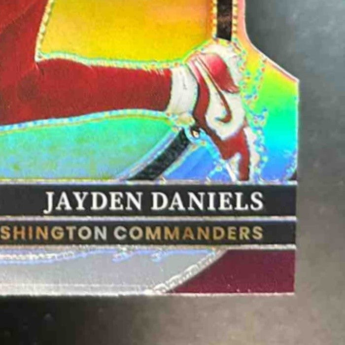 2024 Select Jayden Daniels Silver Prizm Die-Cut #217 RC Washington Commanders - Sports Cards
