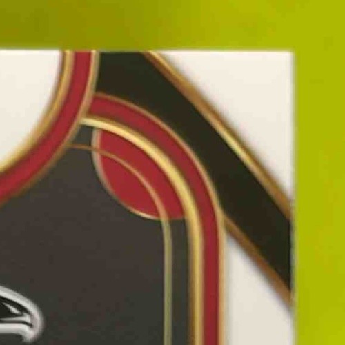 2024 Select Michael Penix Jr. Red and Yellow Prizm Shock #235 RC Atlanta Falcons Sports Cards