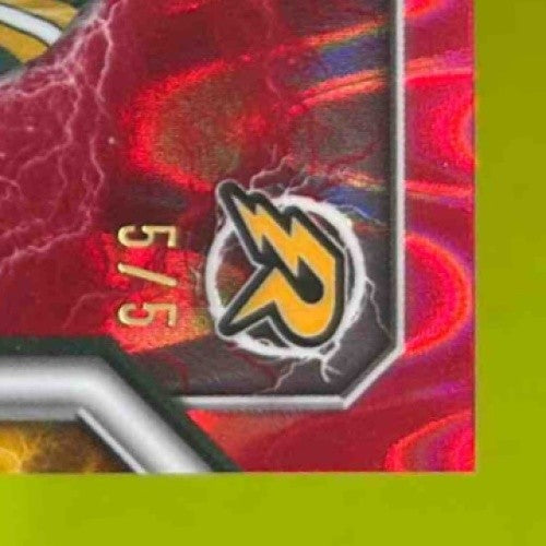 2024 Topp Resurgence Jordan Morgan Red Power Surge 5/5 #135 RC Green Bay Packers - Sports Cards