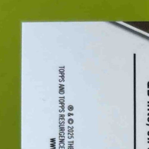 2024 Topp Resurgence Jordan Morgan Red Power Surge 5/5 #135 RC Green Bay Packers - Sports Cards