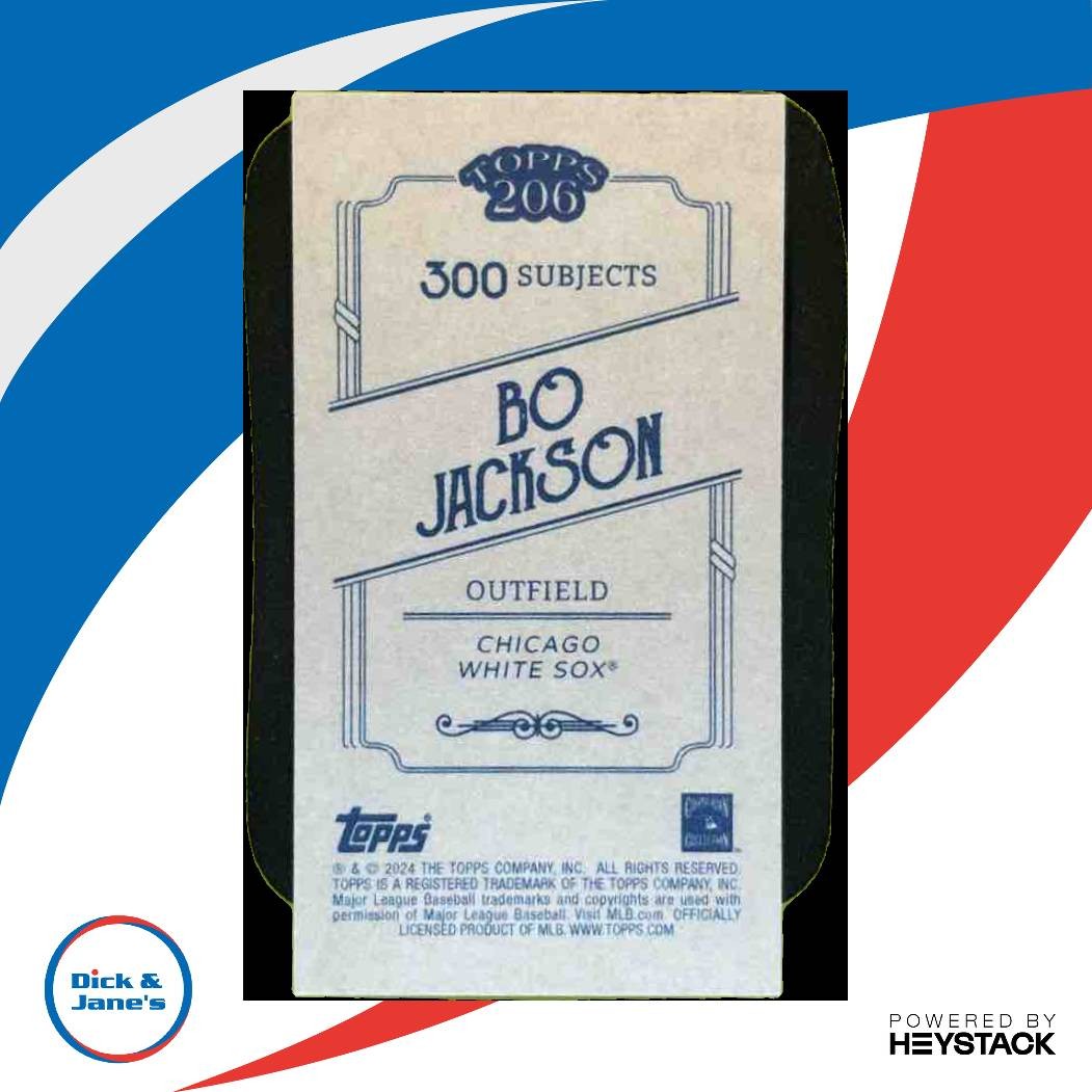 2024 Topps 206 Bo Jackson #NNO Chicago White Sox - Sports Cards
