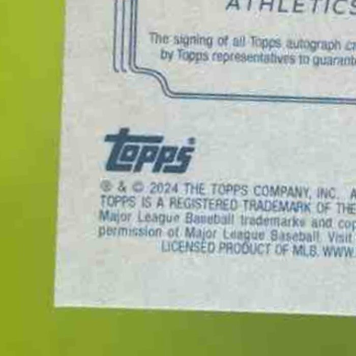 2024 Topps 206 Coco Crisp Auto #NNO Oakland Athletics - Sports Cards