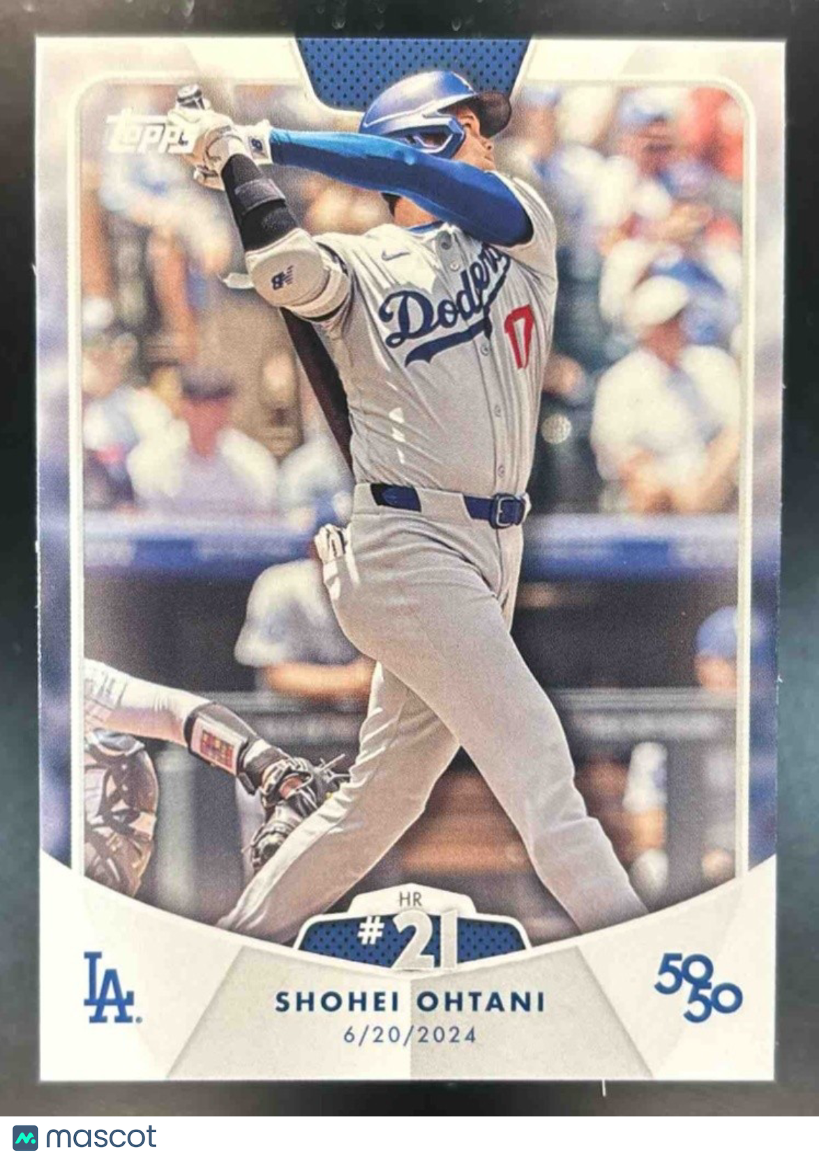 2024 Topps 50/50: Shohei Ohtani #37 Los Angeles Dodgers - Sports Cards