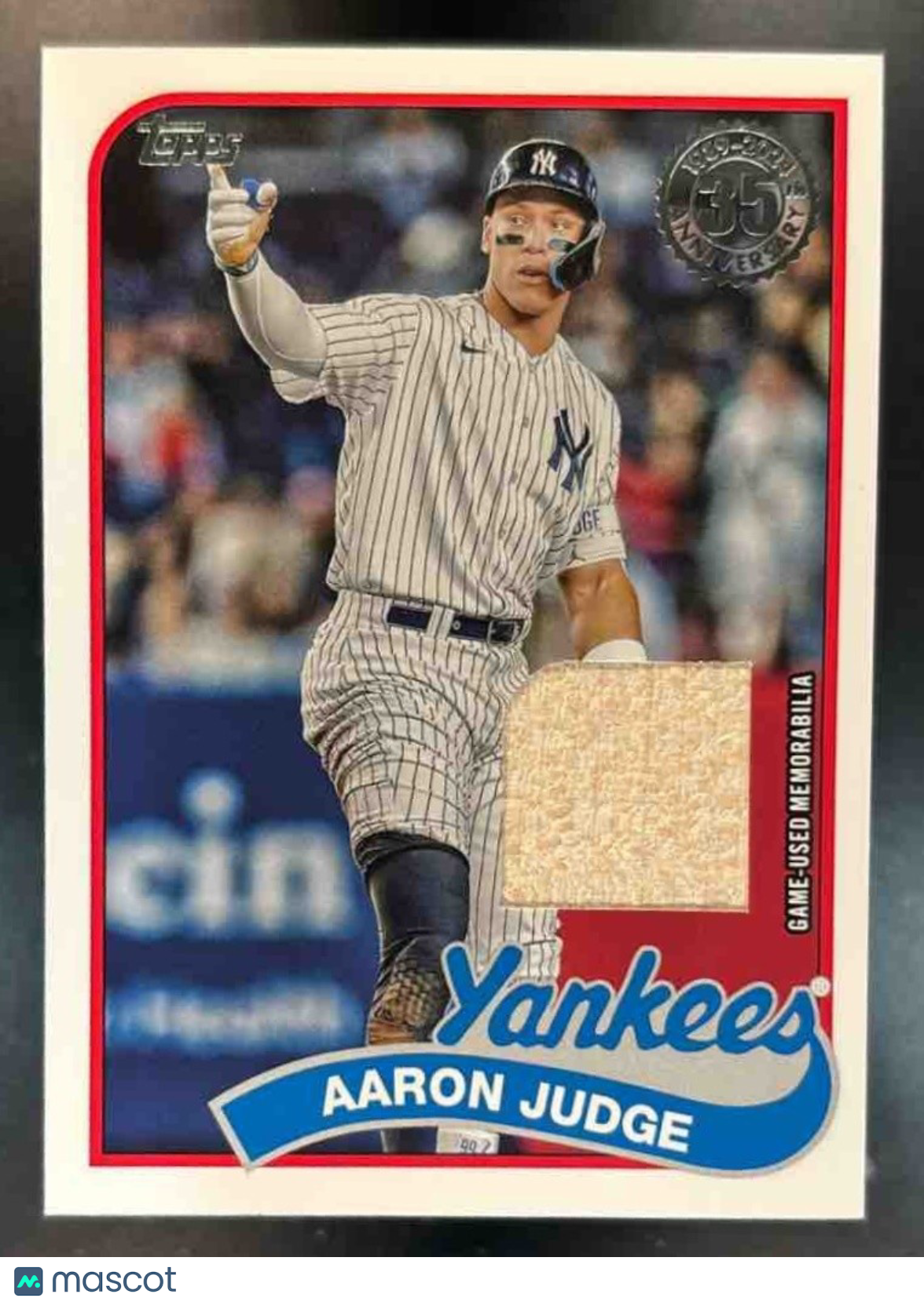 2024 Topps Aaron Judge 1989 Baseball 35th Anniversary Relics Series Two Yankees - Sports Cards