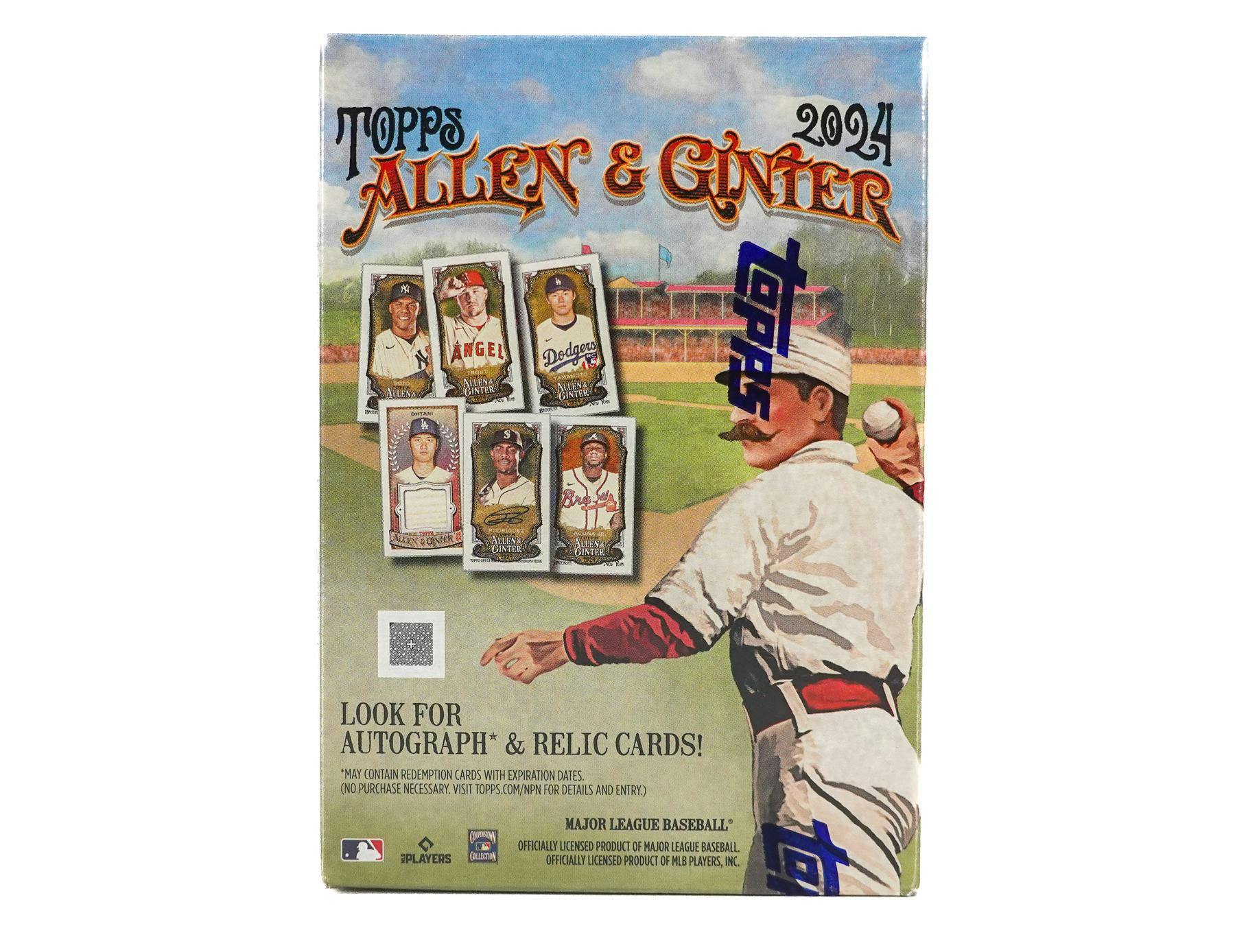2024 Topps Allen & Ginter Baseball Blaster Box (Look for Gold Parallels) - Sports Collectibles
