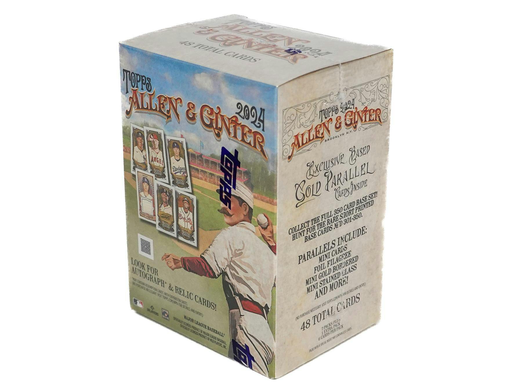 2024 Topps Allen & Ginter Baseball Blaster Box (Look for Gold Parallels) - Sports Collectibles