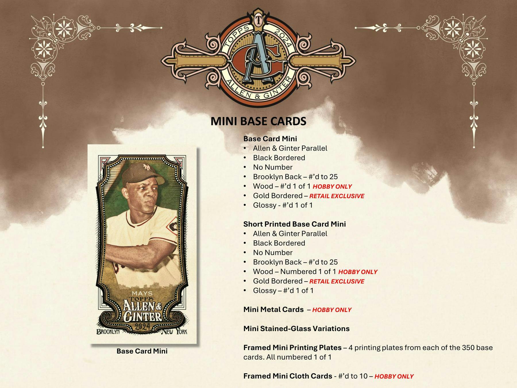 2024 Topps Allen & Ginter Baseball Blaster Box (Look for Gold Parallels) - Sports Collectibles