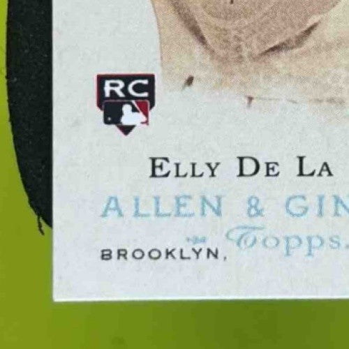 2024 Topps Allen & Ginter Elly De La Cruz Rookie Design Variations Mini Reds - Sports Cards