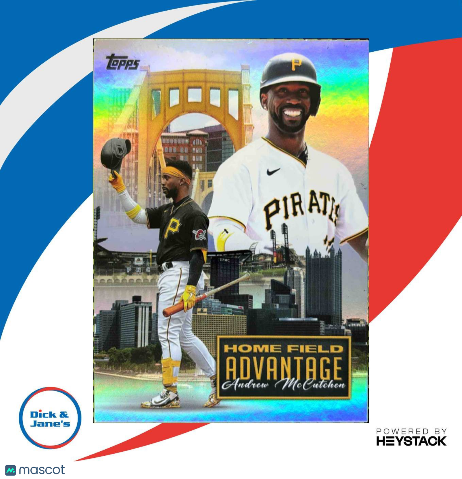 2024 Topps Andrew McCutchen Homefield Advantage #HFA-4 Pittsburgh Pirates - Sports Cards