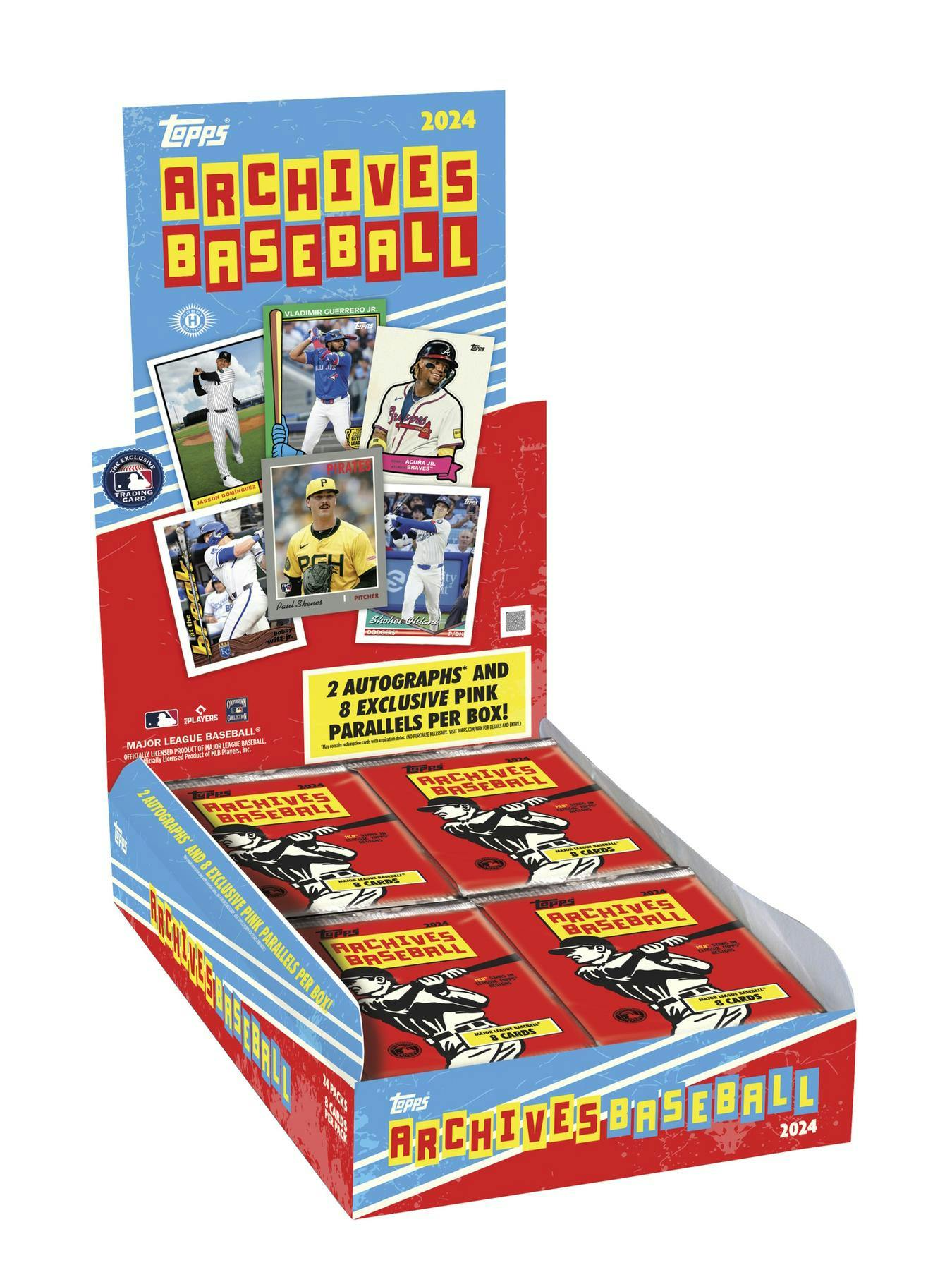 2024 Topps Archives Baseball Hobby Box (2 Autos) - MLB hobby