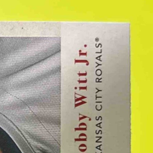 2024 Topps Archives Bobby Witt Jr. 1953 Who-Z-At Star #53W-8 Kansas City Royals - Sports Cards