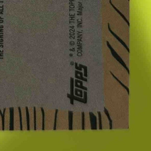 2024 Topps Archives Craig Nettles 1958 TV Westerns Auto Gold Foilboard 34/50 - Sports Cards