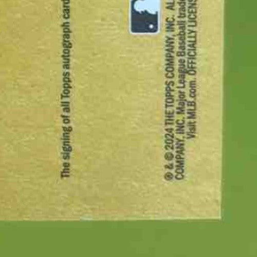 2024 Topps Archives Joe Buck 1968 Fan Favorites Auto #68FF-JB - Sports Cards