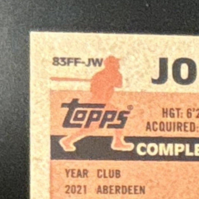 2024 Topps Archives Jordan Westburg 1983 Fan Favorites Auto Green /99 RC Orioles - Sports Cards