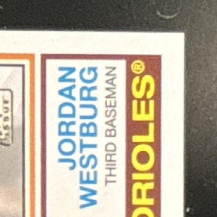 2024 Topps Archives Jordan Westburg 1983 Fan Favorites Auto RC Baltimore Orioles - Sports Cards