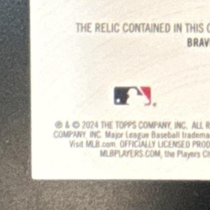 2024 Topps Austin Riley Rounding the Bases Relics Gold /50 MEM Atlanta Braves - Sports Cards