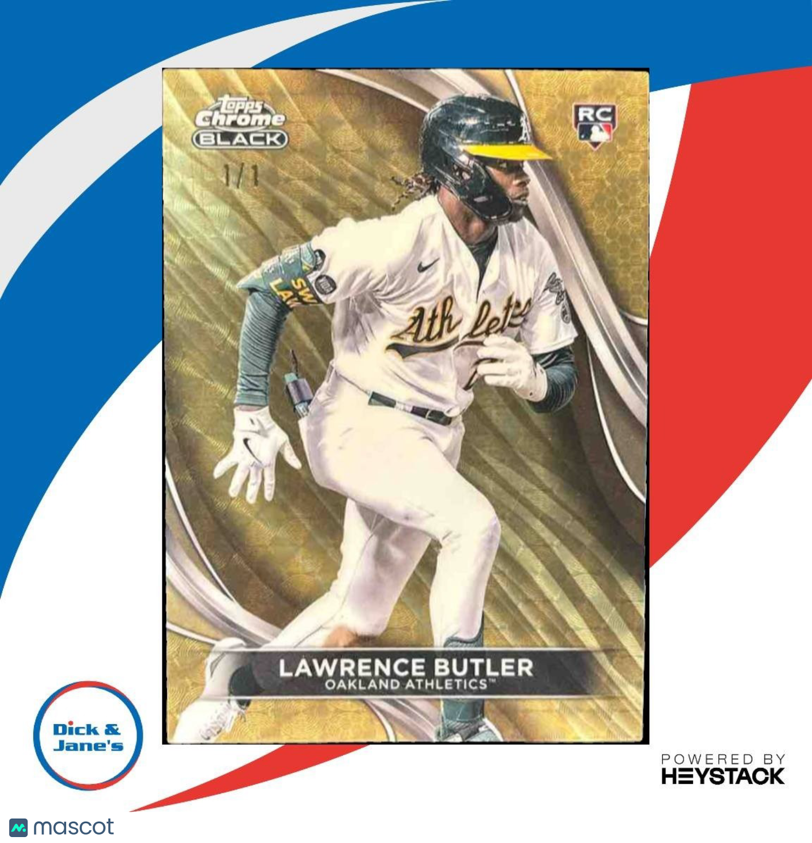 2024 Topps Chrome Black Lawrence Butler Superfractors