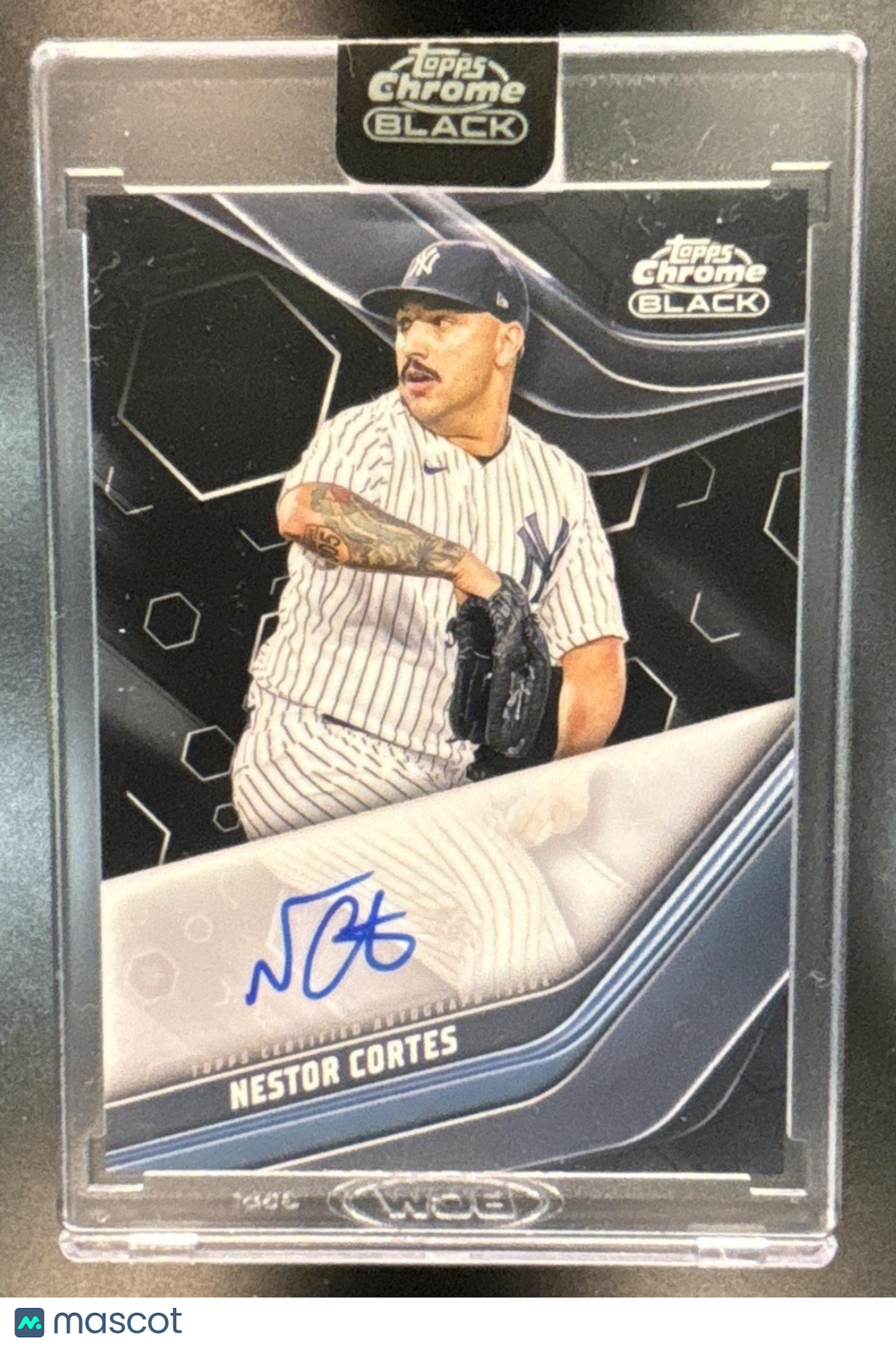 2024 Topps Chrome Black Nestor Cortes Jr. Auto #CBA-NC New York Yankees - Sports Cards