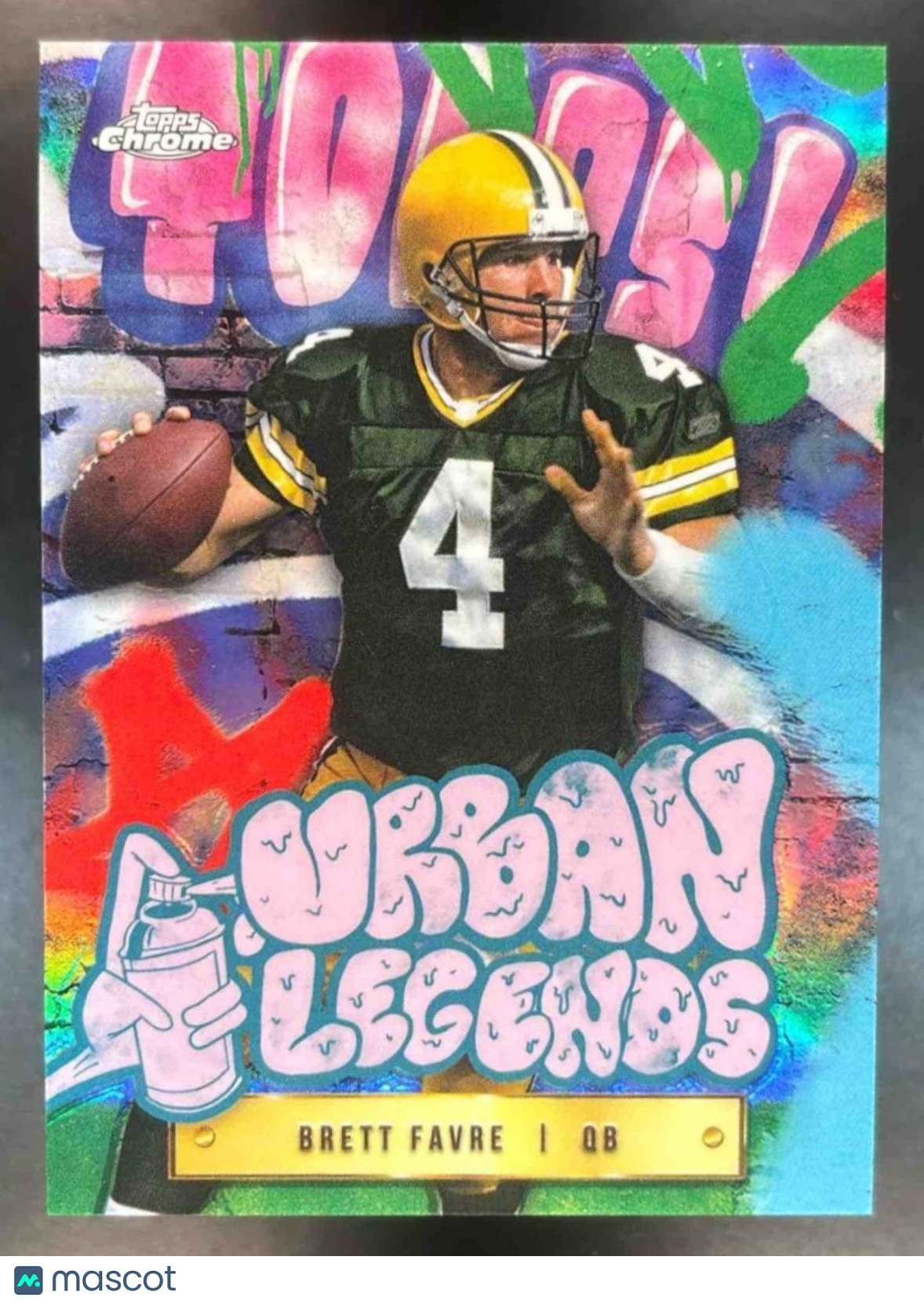 2024 Topps Chrome Brett Favre Urban Legends #UL-20 Green Bay Packers - Sports Cards