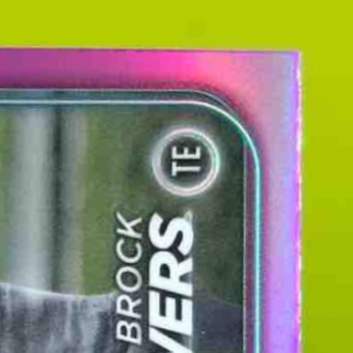 2024 Topps Chrome Brock Bowers Pink Refractor #207 RC Las Vegas Raiders - Sports Cards