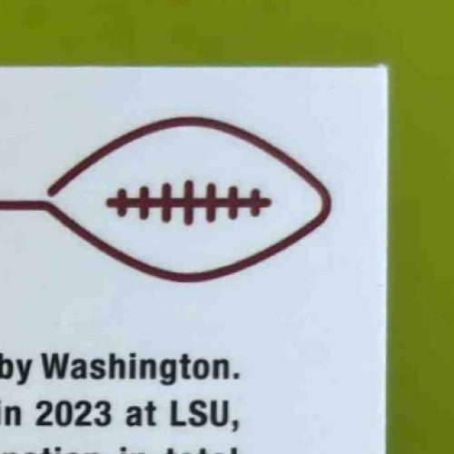 2024 Topps Chrome Jayden Daniels Magenta Refractor 333/399 #201 RC Commanders - Sports Cards