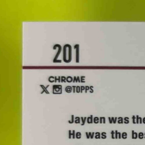 2024 Topps Chrome Jayden Daniels X Fractor #201 RC Washington Commanders Sports Cards