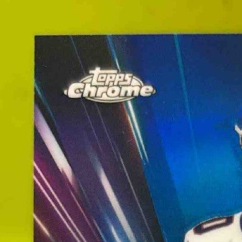 2024 Topps Chrome Keon Coleman Future Stars Auto Blue Refractor 101/150 Bills - Sports Cards