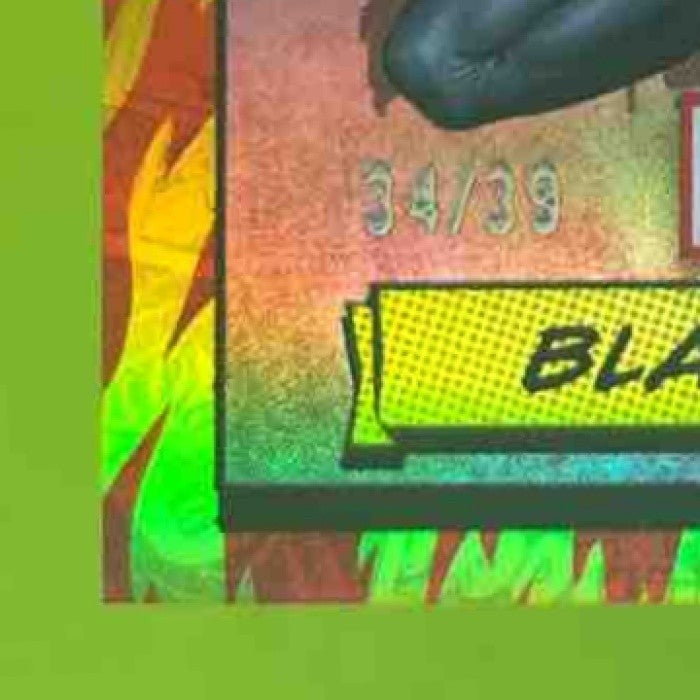 2024 Topps Chrome Marvel Black Widow Human Torch Refractor /39 #44 - Non-Sports Cards