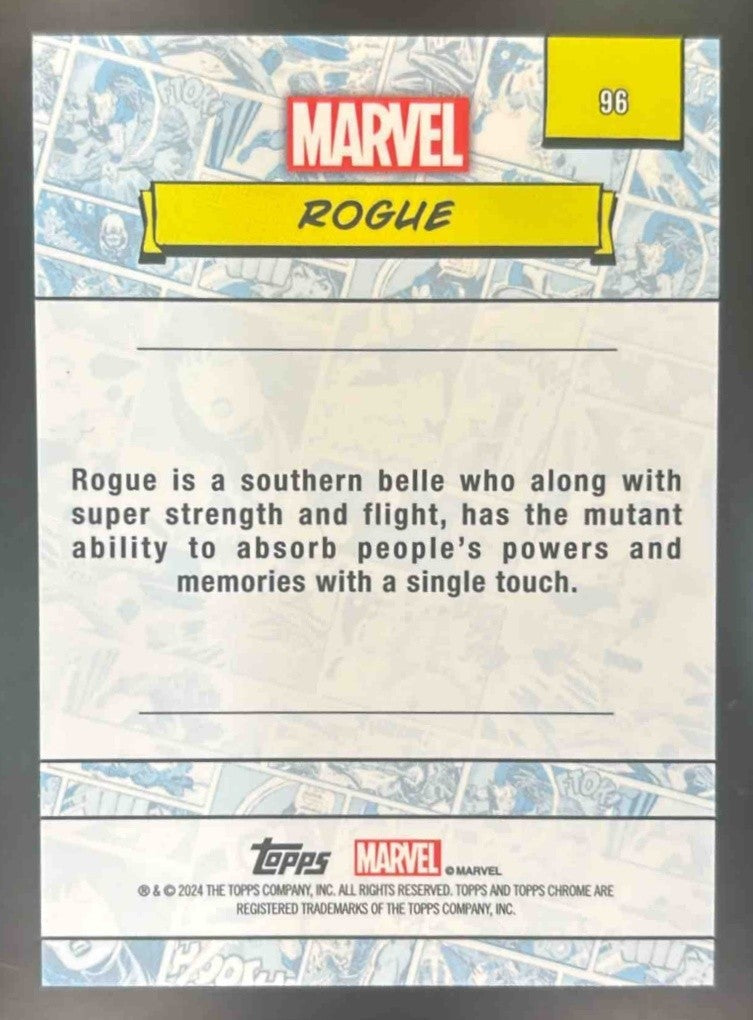 2024 Topps Chrome Marvel Rogue Spiderweb Refractor /399 #96 - Non-Sports Cards