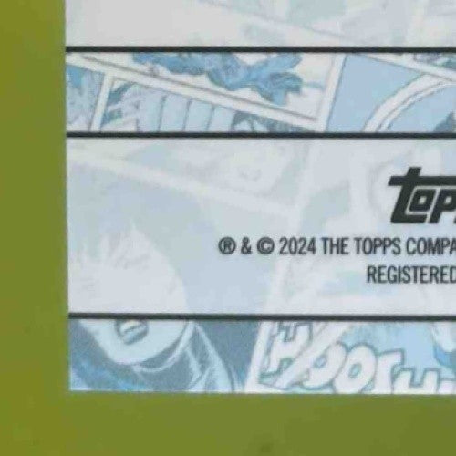 2024 Topps Chrome Marvel Sapphire Hulk #43 - Non-Sports Cards