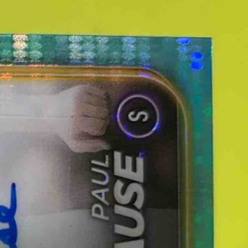 2024 Topps Chrome Paul Krause Auto Aqua Sonar Refractor /199 Minnesota Vikings - Sports Cards