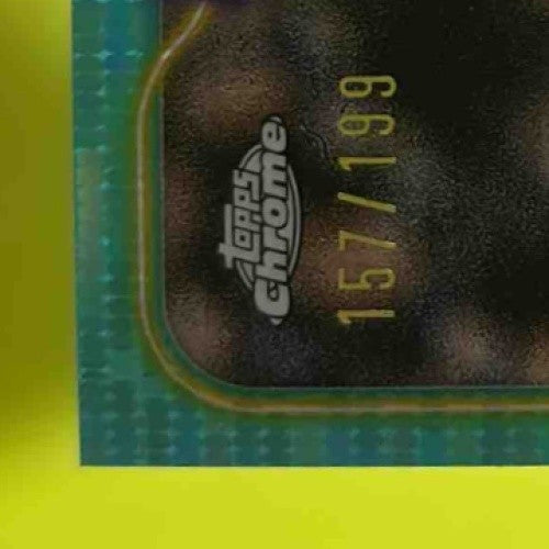 2024 Topps Chrome Paul Krause Auto Aqua Sonar Refractor /199 Minnesota Vikings - Sports Cards