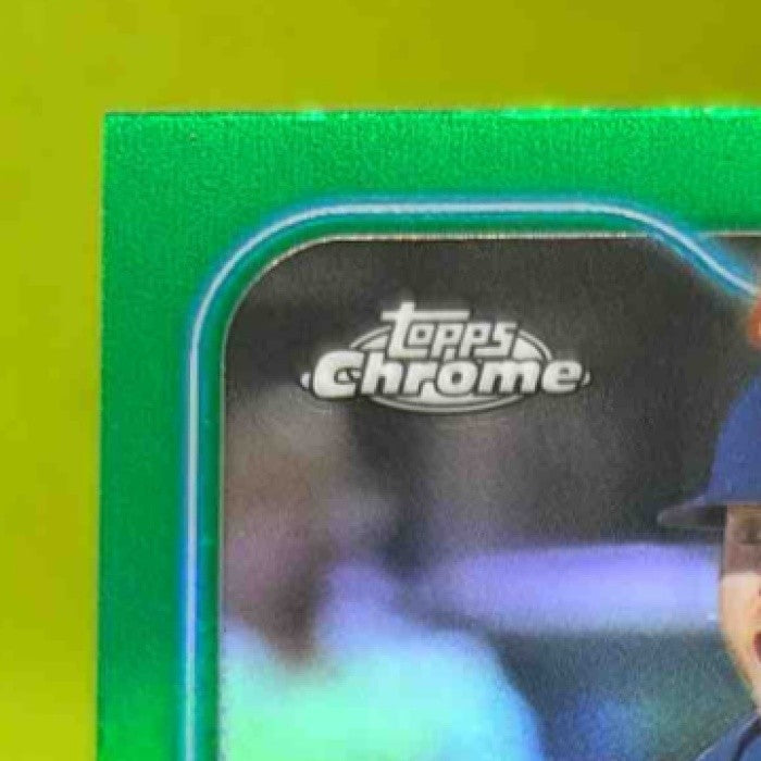2024 Topps Chrome Pete Alonso Green Refractor 77/99 #269 New York Mets - Sports Cards