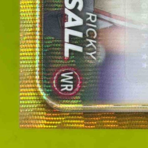 2024 Topps Chrome Ricky Pearsall Rookie Auto Gold Wave Refractor /50 49ers - Sports Cards