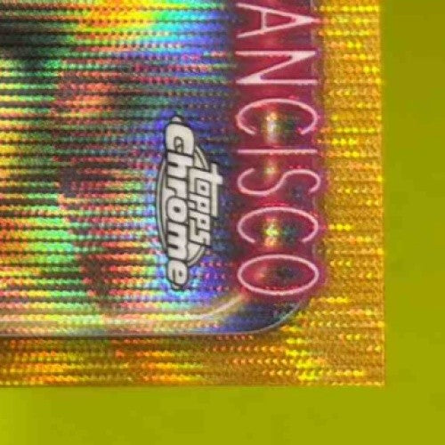 2024 Topps Chrome Ricky Pearsall Rookie Auto Gold Wave Refractor /50 49ers - Sports Cards