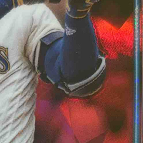 2024 Topps Chrome Sapphire Jose Caballero Red Refractor /5 #495 Seattle Mariners - Sports Cards