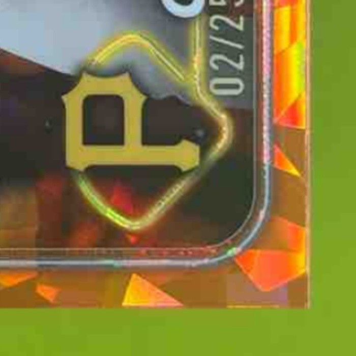 2024 Topps Chrome Sapphire Nick Gonzales Orange /25 #168 RC Pittsburgh Pirates - Sports Cards
